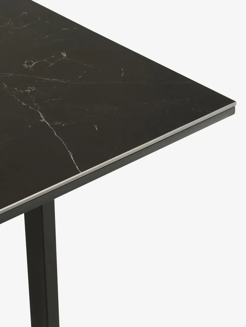 MOSELUNDTable MOSELUND 90x180 céramique noir