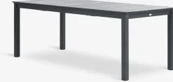 MOSS + MYSENMOSS L214/315 table + 4 MYSEN chaises gris