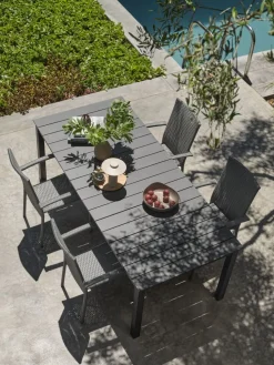 MOSSTable de jardin MOSS l95xL214/315 gris