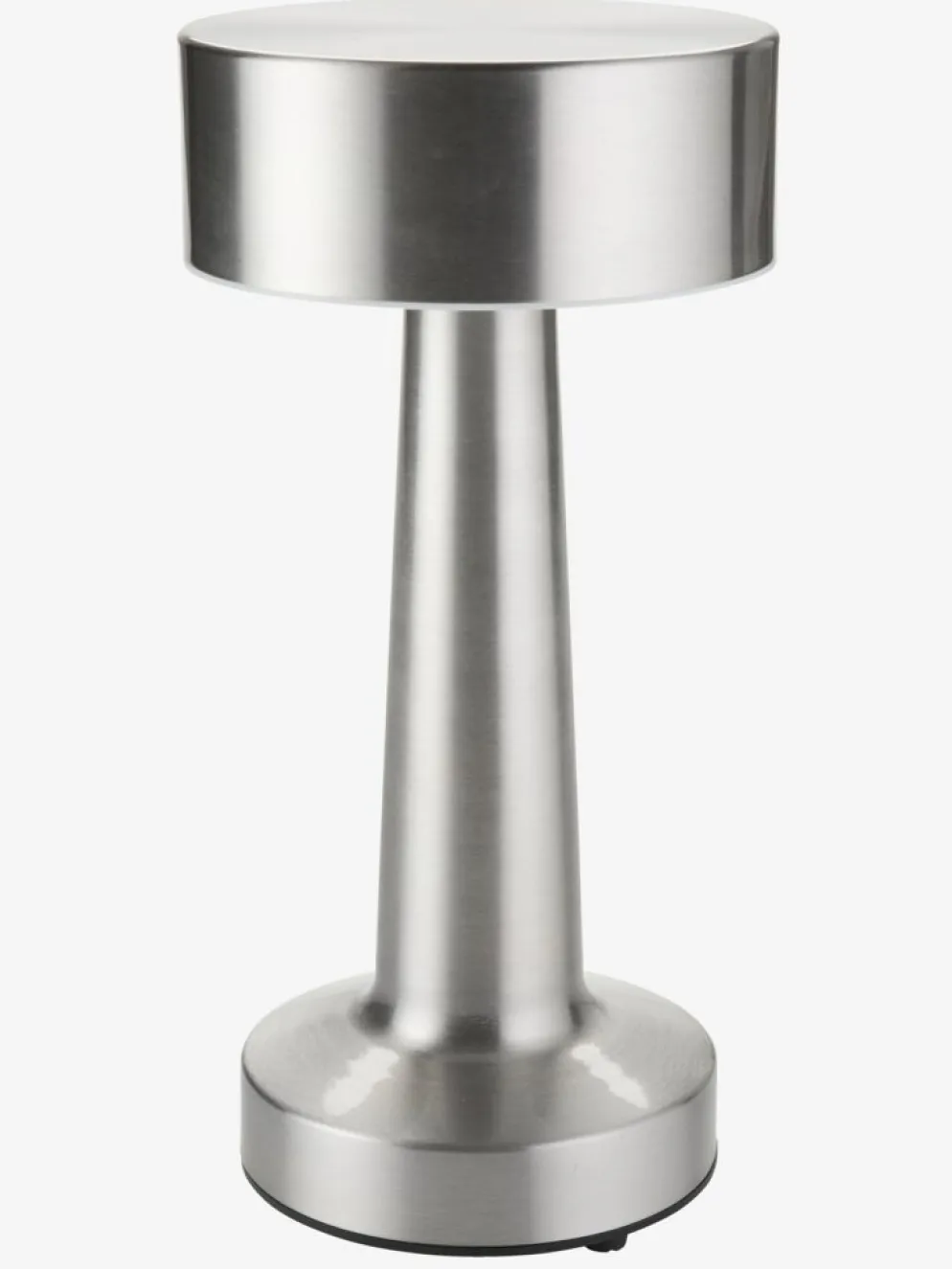 MUSVITLampe de table rechargeable MUSVIT Ø11xH21cm chrome
