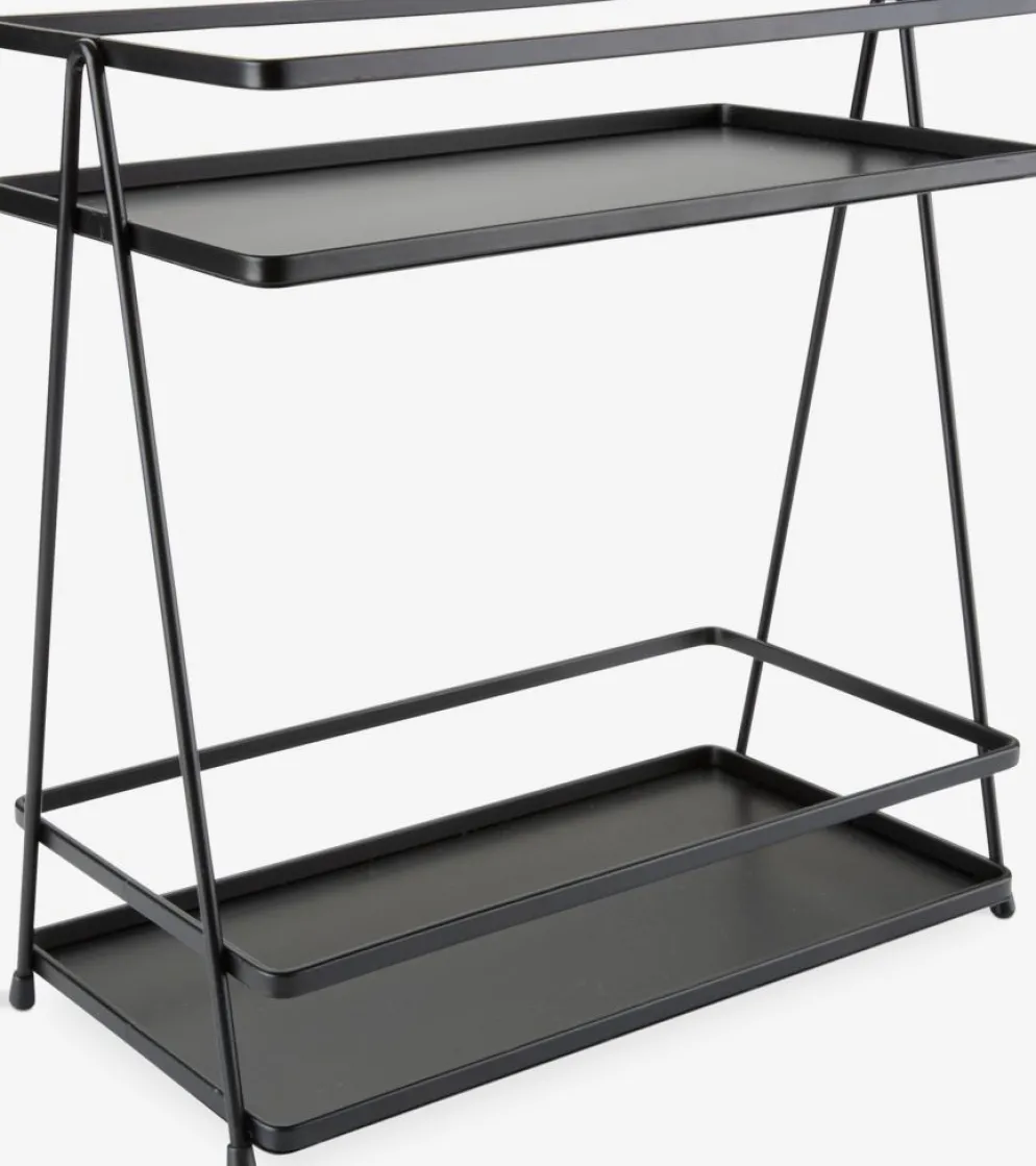 NACKAÉtagère de salle de bain NACKA l14xL26xH28cm noir
