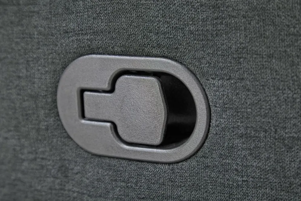 NAKSKOVFauteuil inclinable NAKSKOV gris foncé