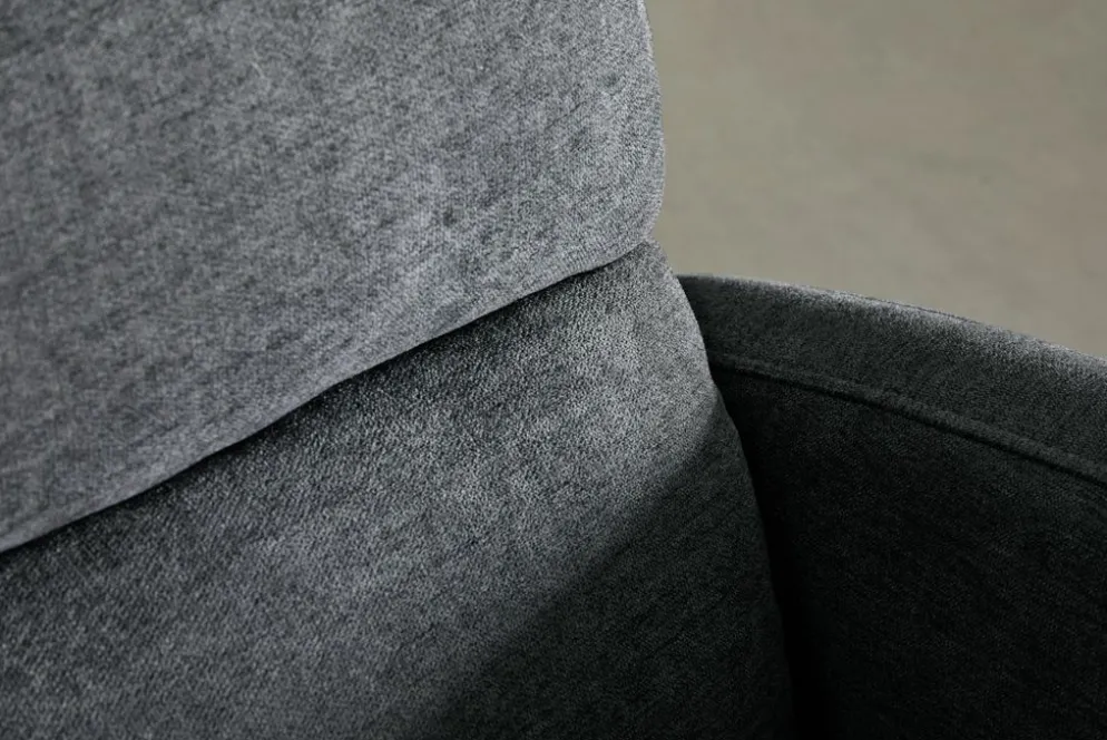 NAKSKOVFauteuil inclinable NAKSKOV gris foncé