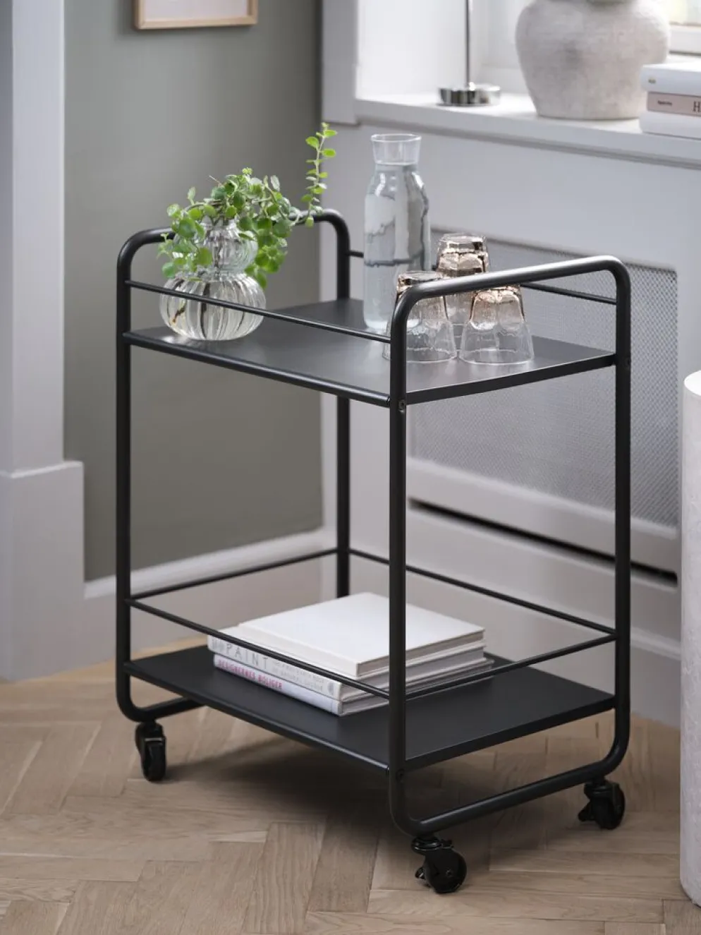 NARUPDesserte NARUP 2 tablettes noir