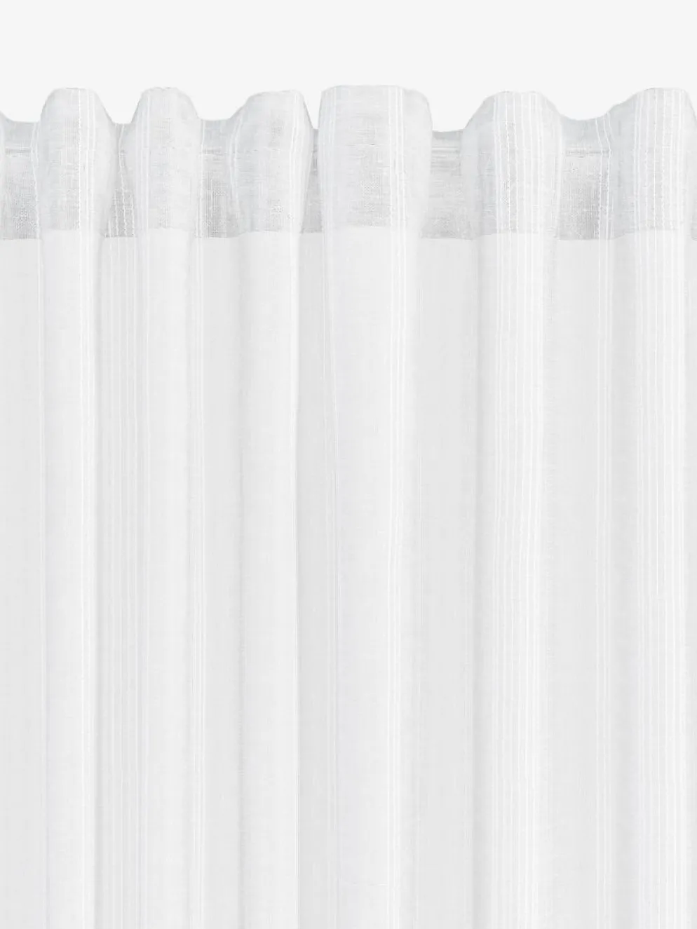 NELAUGRideau NELAUG 1x140x300 rayures blanc