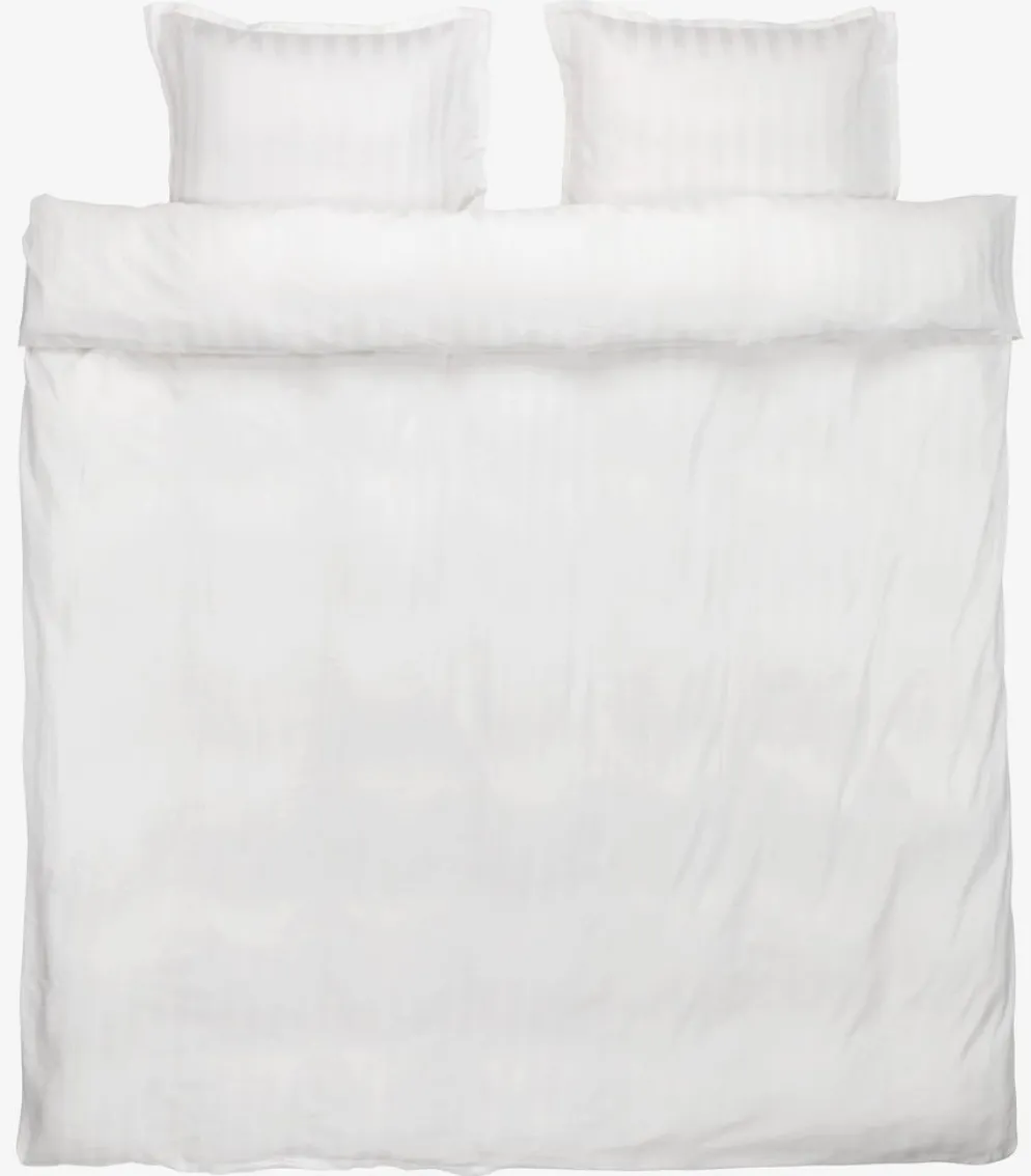 NELLGoldParure de lit Satin NELL 240x220 blanc