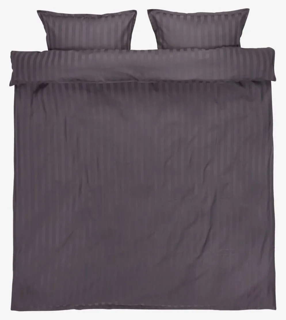 NELLGoldParure de lit Satin NELL 240x220 anthracite