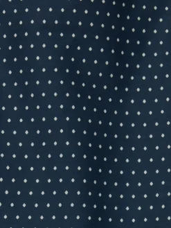 NIRAPlusParure de lit Satin NIRA 240x220 bleu foncé