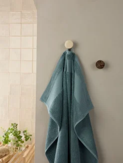 NORAGoldServiette de toilette NORA 50x100 bleu poudré