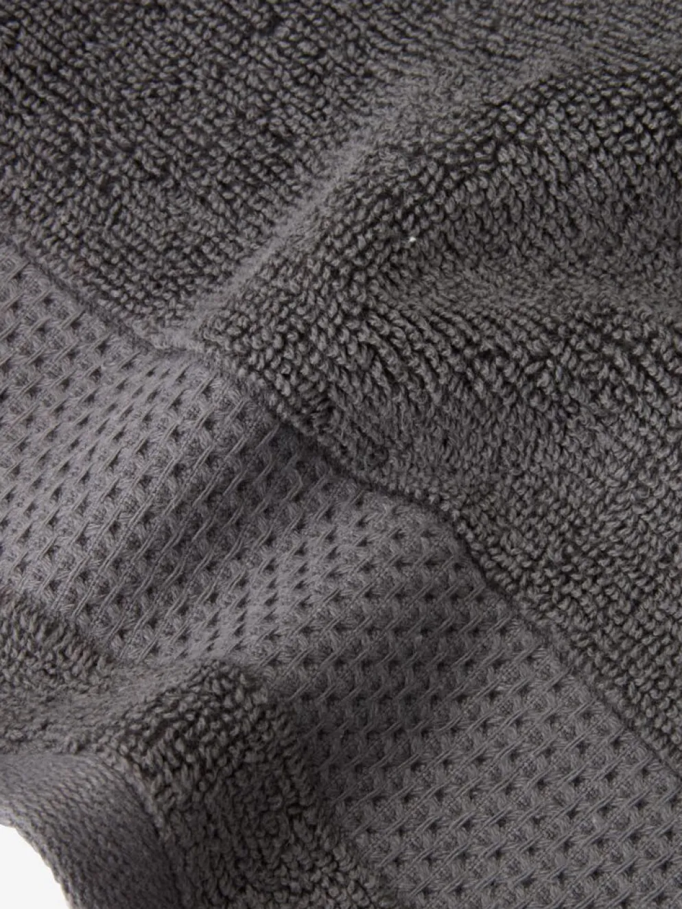 NORAGoldServiette de toilette NORA 50x100 gris anthracite