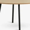 NYBOTable basse NYBO Ø70 coloris chêne chaud/noir