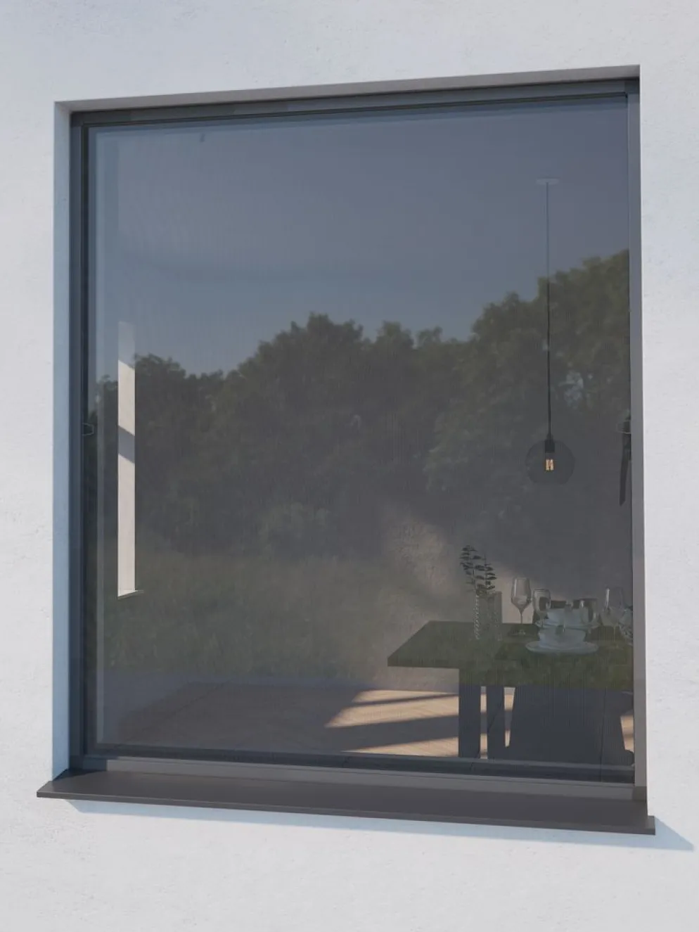 NYORDMoustiquaire NYORD 130x150 fenêtre gris