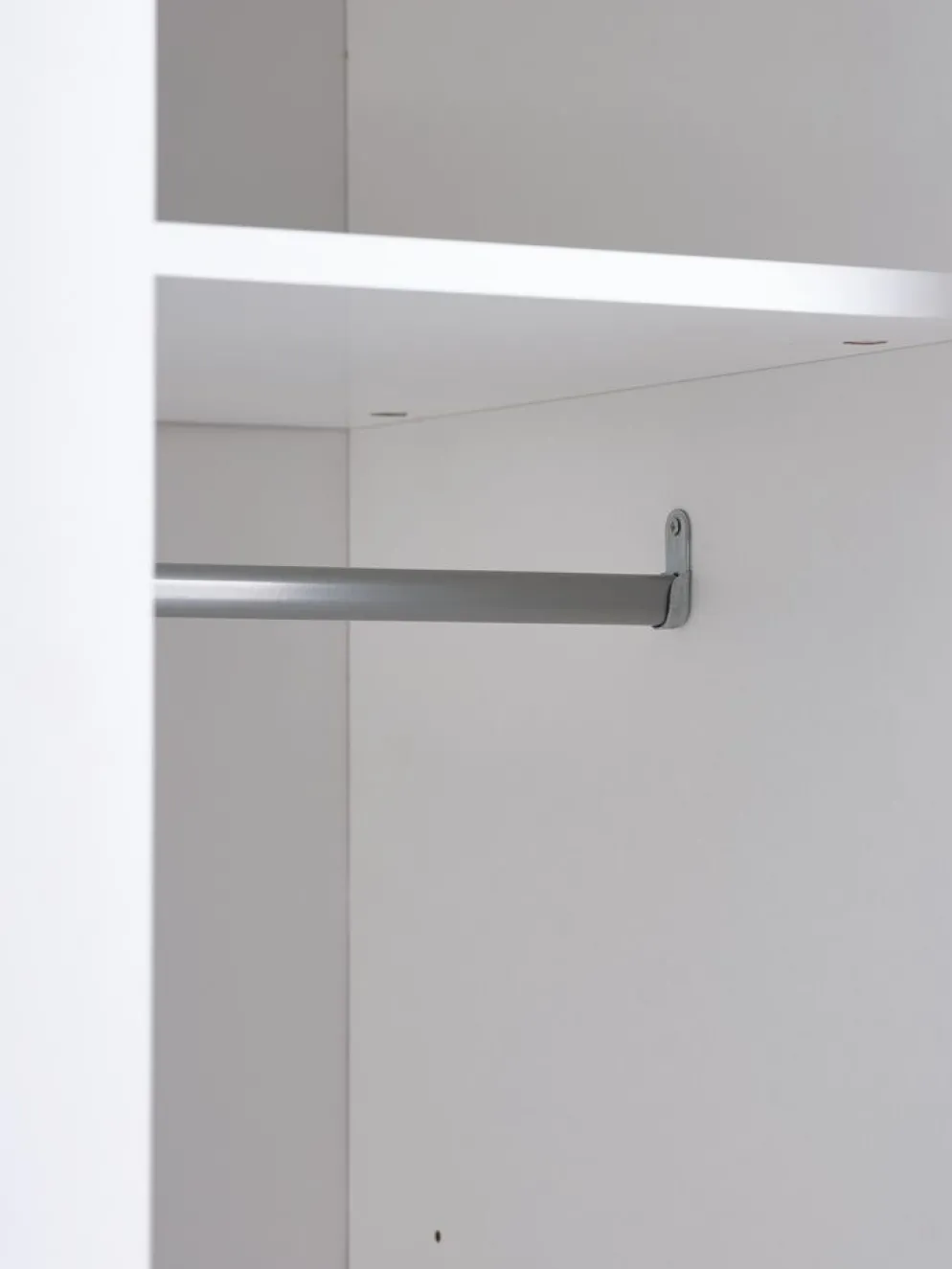 ODDERArmoire ODDER 120x201 2 portes coulissantes a/miroir blanc