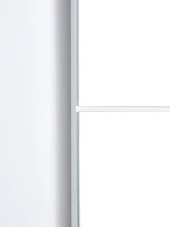 ODDERArmoire ODDER 120x201 2 portes coulissantes a/miroir blanc