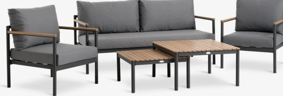 ODDESUNDEnsemble lounge ODDESUND 4,5 personnes gris