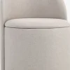 ODDUMFauteuil lounge ODDUM a/rangement tissu beige