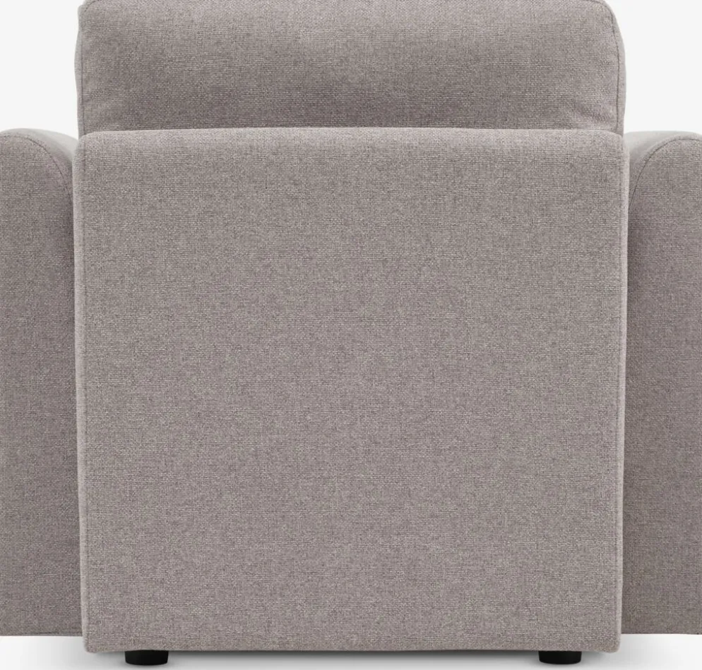 OKSBYCanapé modulable OKSBY 1pers. a/rangement tissu sable