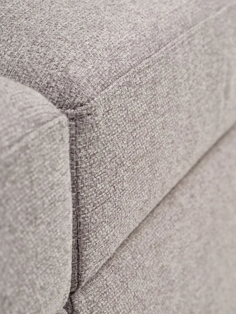 OKSBYCanapé modulable OKSBY 1pers. a/rangement tissu sable
