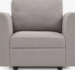 OKSBYCanapé modulable OKSBY 1pers. a/rangement tissu sable