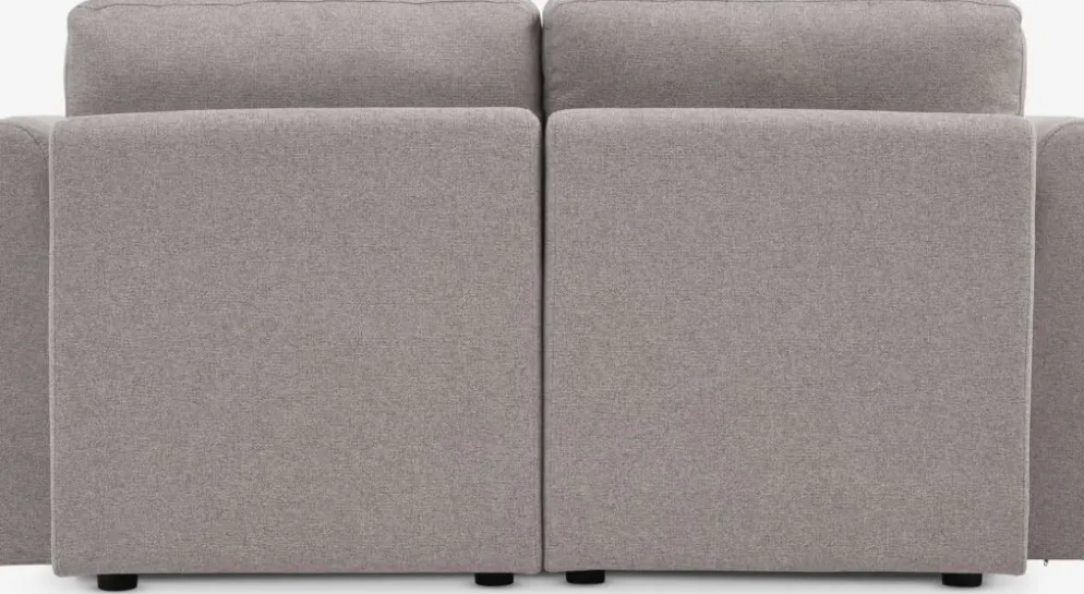 OKSBYCanapé modulable OKSBY 2pers. a/rangement tissu sable
