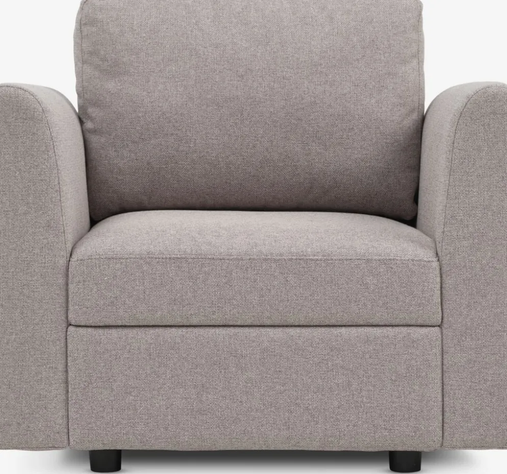 OKSBYModule canapé OKSBY accoudoir/dossier tissu sable