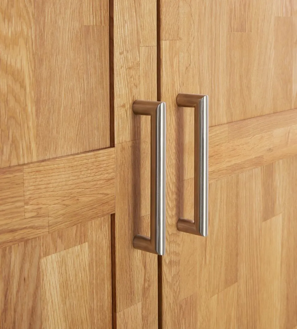 OLDEArmoire OLDE 169x200 3 portes 2 tiroirs chêne naturel