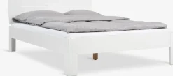 OLSKERCadre de lit OLSKER 140x190 blanc