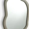ONSILDMiroir ONSILD 44x60 forme organique sable clair