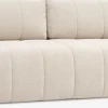 ORMSLEVCanapé convertible ORMSLEV 3 personnes tissu beige