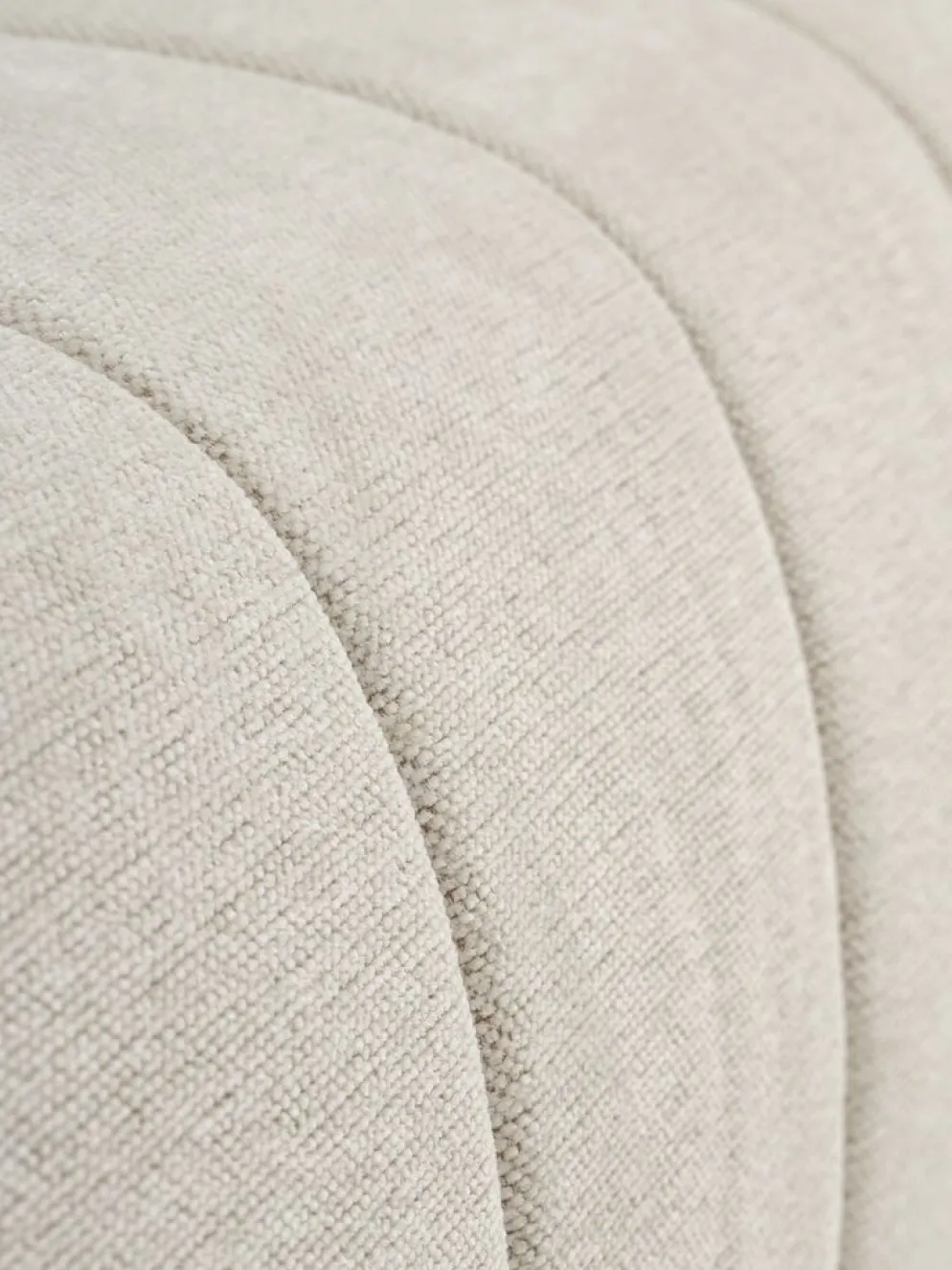 ORMSLEVCanapé convertible ORMSLEV 3 personnes tissu beige