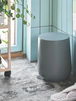 OXIEPoubelle à pédale OXIE 5L a/fermeture silencieuse gris