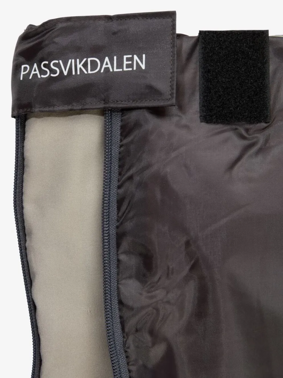 PASSVIKDALENSac de couchage PASSVIKDALEN l75xL190 gris