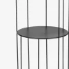 PELLEPiédestal PELLE Ø25xH60cm noir