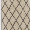 PENGEURTTapis PENGEURT 70x160 blanc cassé/gris