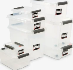 PROBOXBoîte de rangement PROBOX 53L a/couvercle transparent