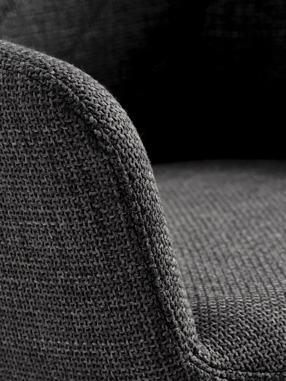 PURHUSChaise PURHUS gris/noir