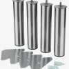 PYTTELVAPieds de lit Ø5xH23cm PYTTELVA acier 4pcs/pqt