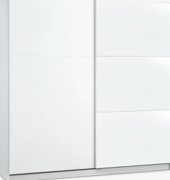 RABERGArmoire RABERG 200x200 a/miroir blanc