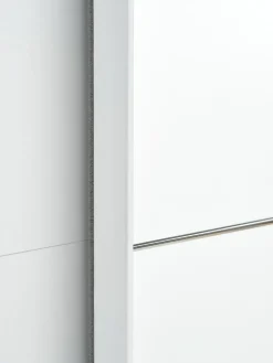 RABERGArmoire RABERG 200x200 a/miroir blanc