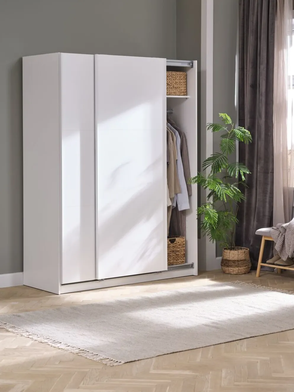 RABERGArmoire RABERG 150x200 blanc