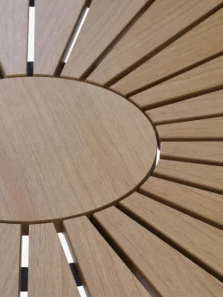 RANGSTRUP + BREDSTENRANGSTRUP Ø110 table naturel/noir + 4 BREDSTEN chaises noir