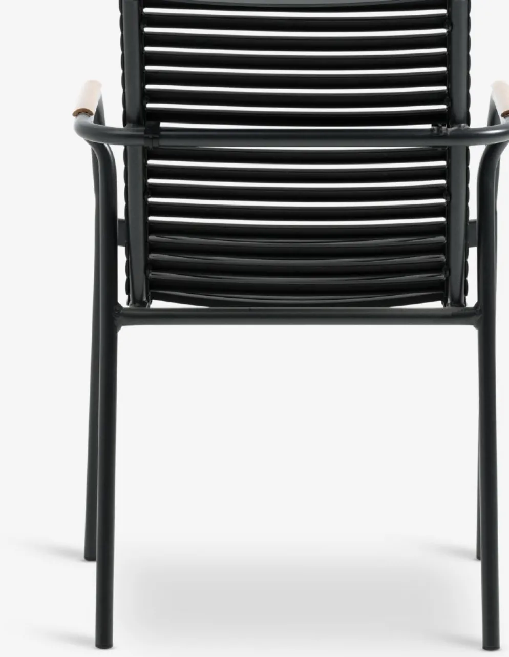 RANGSTRUP + NABERANGSTRUP Ø130 table naturel/noir + 4 NABE chaises noir