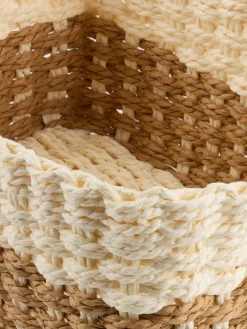 RASMUSSENLot de paniers RASMUSSEN l19/12xL26/18xH12 pcs/lot naturel