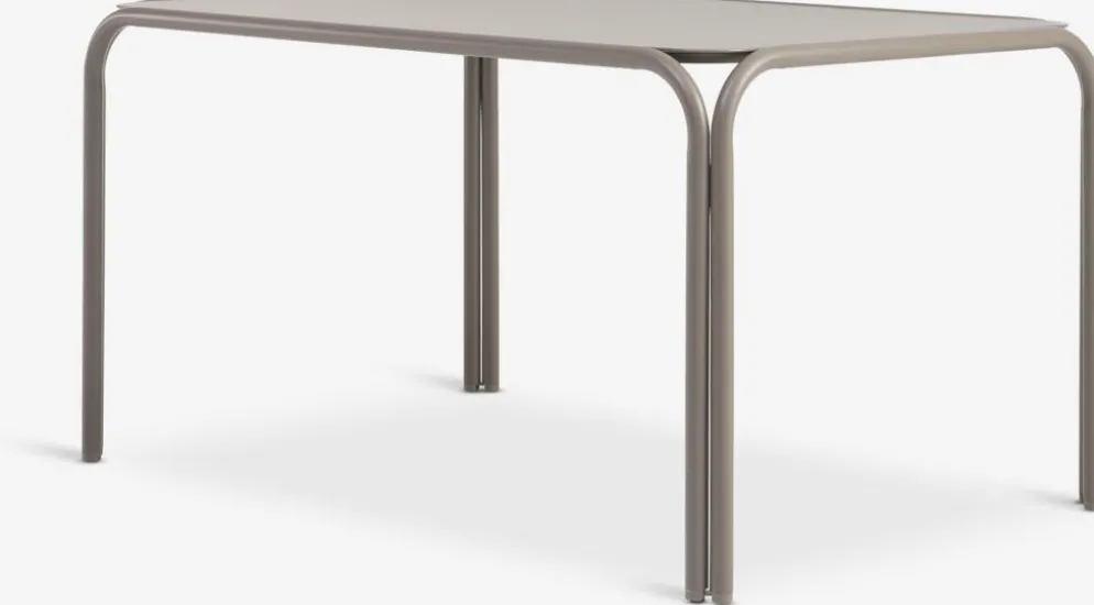 RAUMA + GILJARAUMA L140 table + 4 GILJA chaises sable foncé