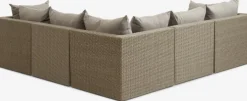 RAVNDRUPEnsemble lounge RAVNDRUP 5 personnes naturel