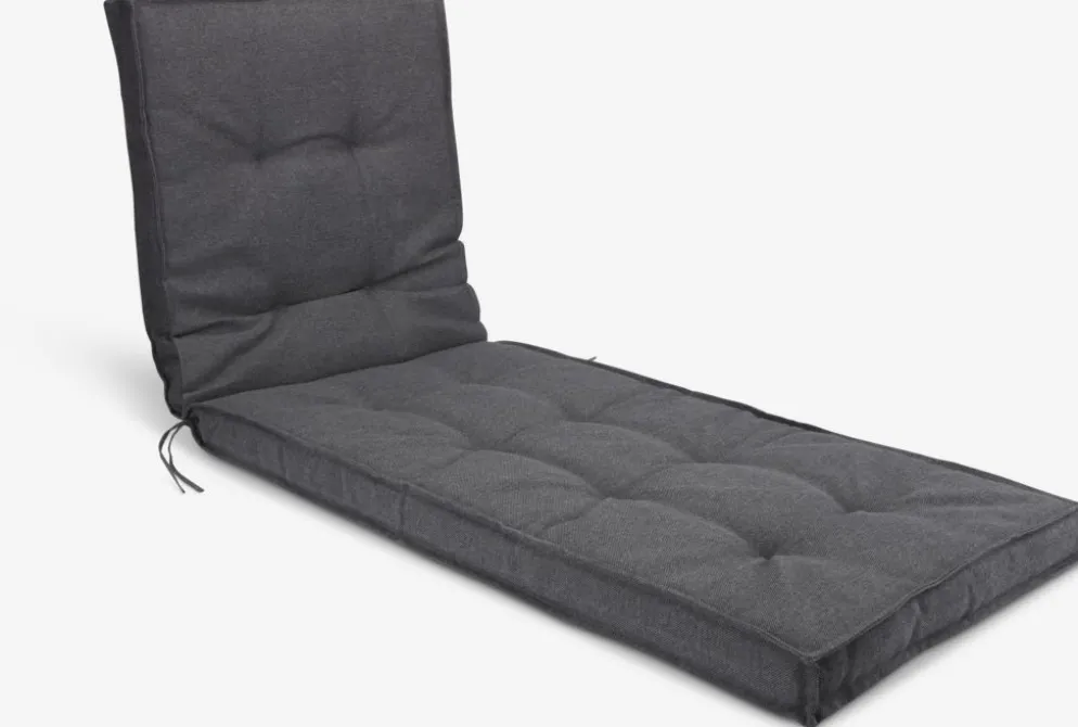 REBSENGECoussin de jardin pour bain de soleil REBSENGE gris foncé