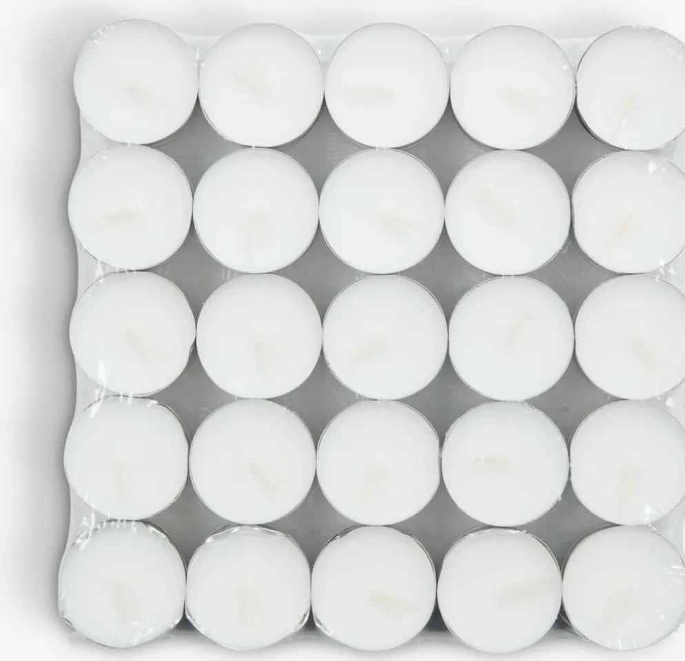 REGNERBougies chauffe-plat REGNER 50pcs/pqt blanc