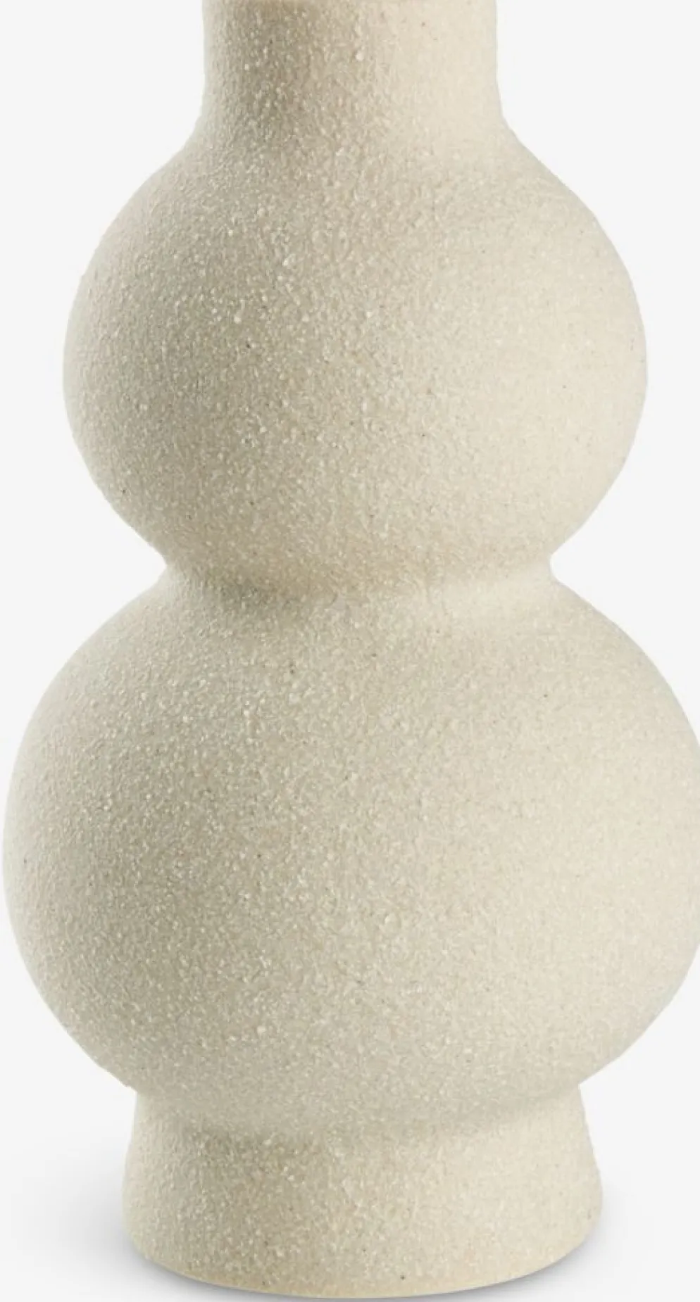 REGNVALDVase REGNVALD Ø8xH16cm blanc
