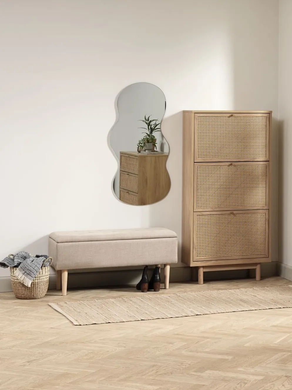 REJSBYMiroir REJSBY 50x100 forme organique