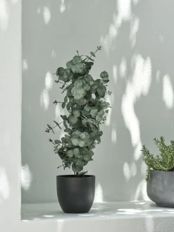 RIPAPlante artificielle RIPA H90cm eucalyptus vert